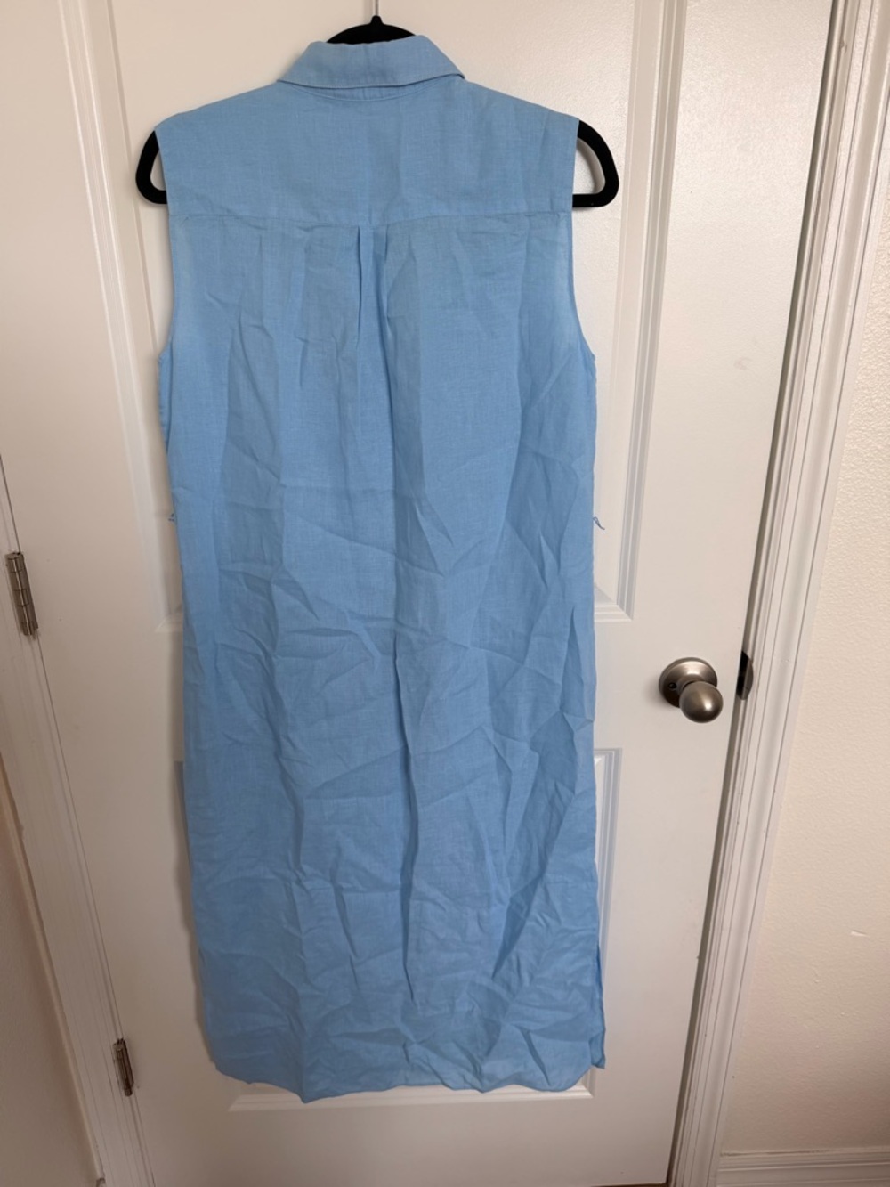Theory Linen Sleeveless Shirt Dress Small - Picture 6 of 6